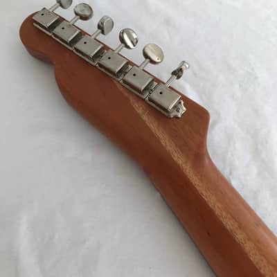 Electric Guitar - Reclaimed Wood from Wine Crate - Semi Hollow with F Holes - T-Style - Esprit 039 image 8