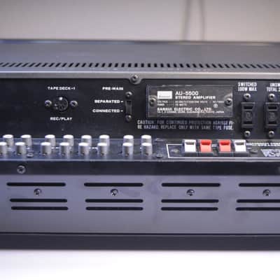 Sansui AU-5500 stereo integrated amplifier serviced, tested with phono input! image 7