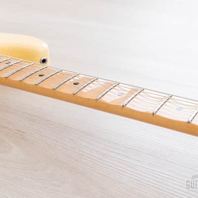 2016 Fender Yngwie Malmsteen Signature Stratocaster Yellow White w/ Seymour Duncan YJM & Tweed Case, Japan MIJ image 6