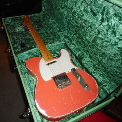 Scarecrow Guitars 1952 Tribute 2024 - aged red (Fender Neck and hardware) image 6