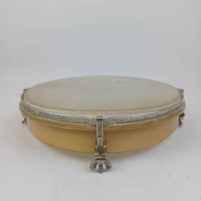 Studio 49 RT250 10"Framedrum Hand Drum Natural Calf Skin 4x Tunable Lugs Germany image 3