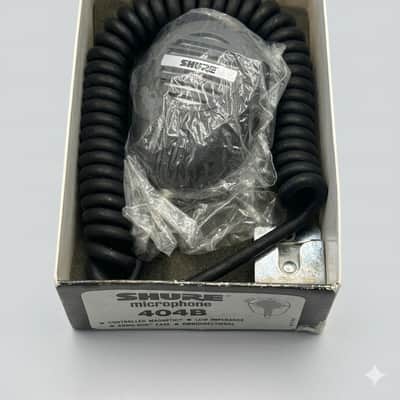 Vintage1950s Shure Dispatch Microphone Controlled Magnetic Omnidirectional Microphone 404B NEW OPEN BOX Deadstock image 7