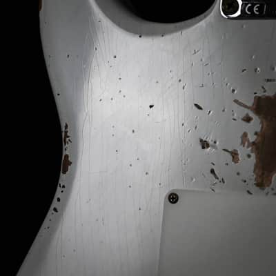Fender Custom Shop '62 Stratocaster HSS Heavy Relic- Olympic White 2026 (R147998) image 17