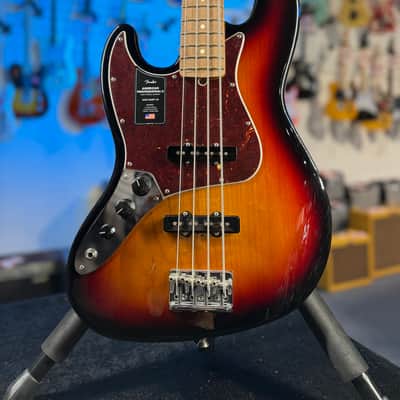 Fender American Professional II Jazz Bass Left-Handed 3 Color Sunburst Rosewood Fingerboard 451 image 2