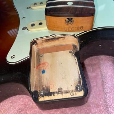 Fender Stratocaster LEFTY 1996 - Sunburst Made in Japan image 19