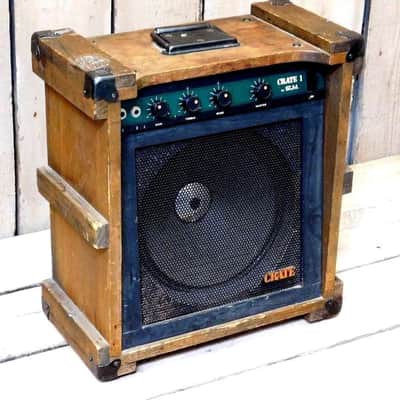 Original Crate CR-1 1x12 Amp in Wooden Crate Vintage 1978! COOL! image 1