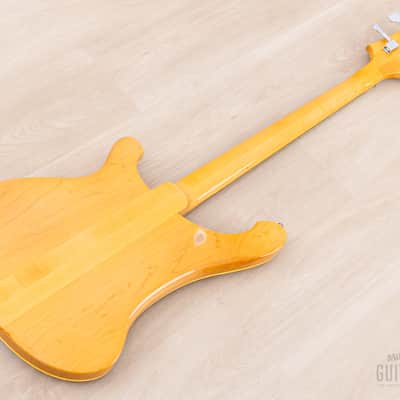 1982 Rickenbacker 4003 Vintage Neck Through Bass Mapleglo w/ Case image 13