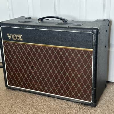 Vox AC15C1X Custom 2-Channel 15-Watt 1x12" Blue Alnico Guitar Combo 2010 - 2019 - Black image 1