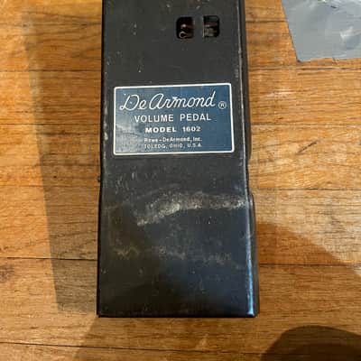 Reverb.com listing, price, conditions, and images for dearmond-volume-pedal