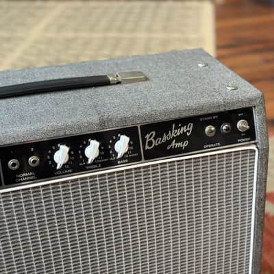 NOS '60s Rex Bass King BA200A w/ Celestion G12H image 4
