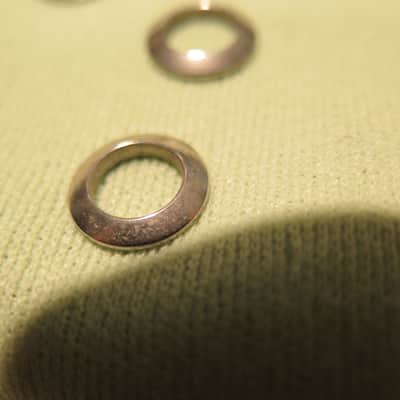 Vintage NEW-OLD-STOCK 1958 1959 Grover Pat Pend tuners nickel WASHERS for gibson Les Paul PAF Burst standard es 355 Flying v 175 SG image 13