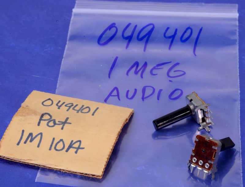 Two Fender1  Meg AudioTaper Pots New Old Stock Bargain Free Shipping! image 1