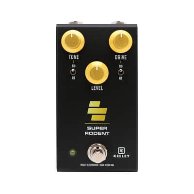 Keeley Super Rodent Overdrive and Distortion Guitar Effect Pedal - FREE SHIPPING TO THE USA image 2
