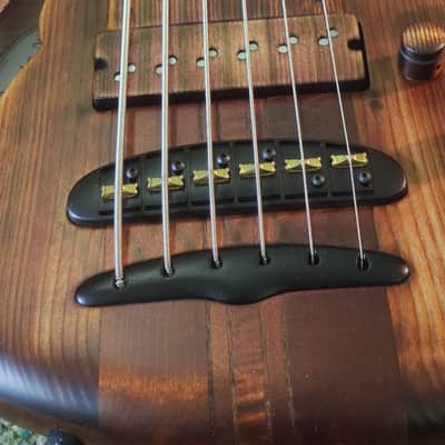 Mayones Patriot MR6 Fretless   Antique Brown image 7