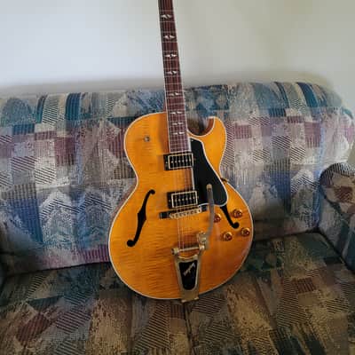 Gibson ES-195 2013 - Trans Amber Bild 1