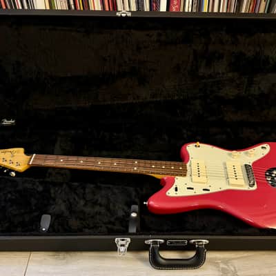 2025 Fender Custom American Professional Classic Jazzmaster Faded Dakota Red UPGRADES Hard Case USA 60s Vintera image 1