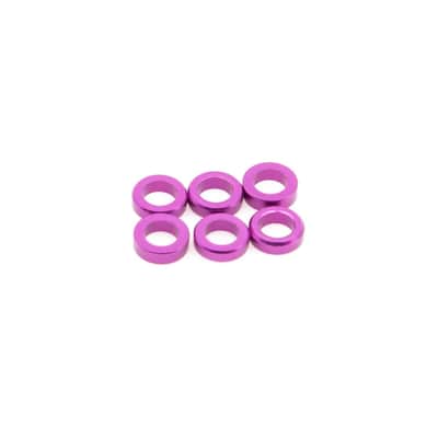 Tone Ninja TuneHues TH-100 Tuner Button Bushings, Purple, set of 6