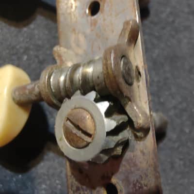 Kluson Open back 3x3 on a strip Pre 1960s - Nickel image 11