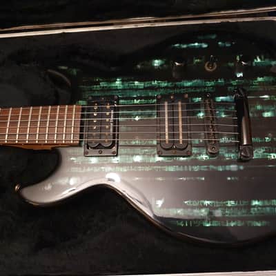 Jackson USA Scott Ian Anthrax S.O.D. M.O.D. Guitar Tech JJ Mike Learn Custom Shop Matrix Holographic image 8