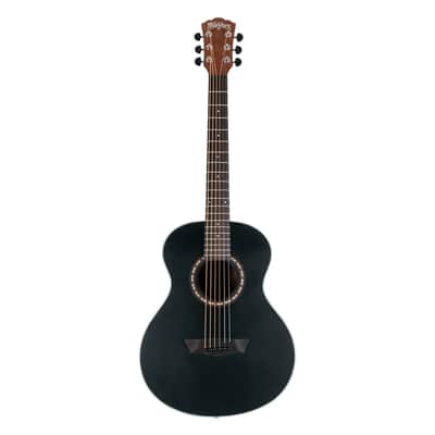 Washburn Apprentice G-Mini 5 Acoustic Guitar - Black Matte AGM5BMK image 2