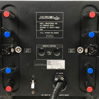 Krell Full Power Balanced 200c Amplifier image 7