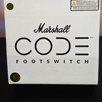 Marshall CODE100 2-way footswitch - PEDL-91010 Black image 3
