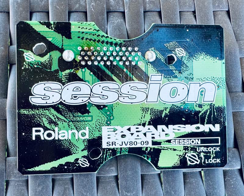 ROLAND サウンドボード SR-JV80-09 SESSION 動作確認済 ROLAND サウンドボード SR-JV80-09 SESSION 動作確認済