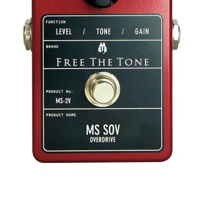 Free The Tone MS-SOV オーバードライブ Free The Tone MS-2V MS SOV Overdrive | Reverb