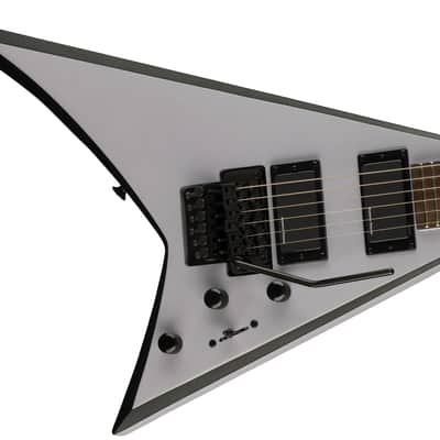 PRE-ORDER! Jackson X Series Rhoads RRX24 electric guitar Battle Ship Grey w/ Black Bevels image 1