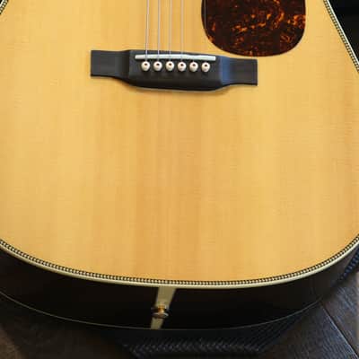 2020 Martin HD-28 Dreadnought Acoustic Guitar Natural + OHSC image 5
