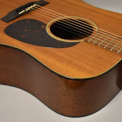 1966 Martin D-18 Dreadnought Acoustic Guitar Natural w/HSC image 8