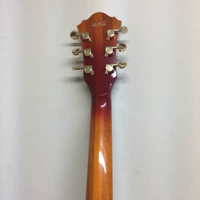 Ibanez AF155-AWB Artstar Standard 2012 Aged Whiskey Burst with OHSC image 13