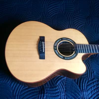 Otis  A Tomas Concert Cutaway Brazilian Rosewood/Sitka  Fishman Matrix Pickup image 4