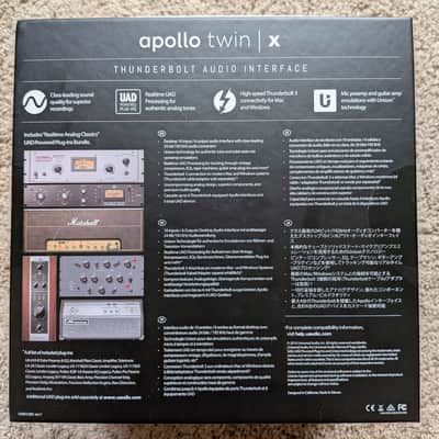 Universal Audio Apollo Twin X QUAD Heritage Edition Thunderbolt 3 Audio Interface 2020 - Present - Gray image 2