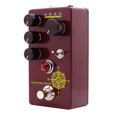 Mosky Audio Compass Drive Overdrive 4 Mode Tonal Response w/Voice Toggle Switch New image 2
