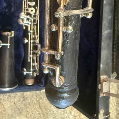 Conn brand wood Oboe with case. Made in USA image 6