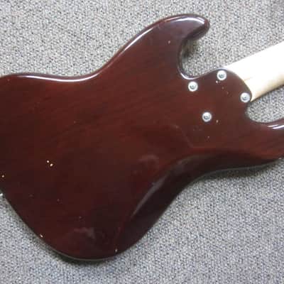 Moollon J Classic 5 String Bass Trans Red image 5