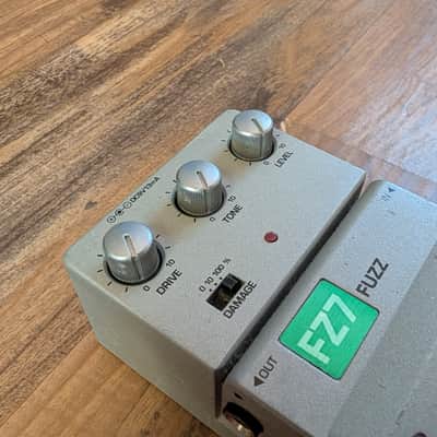 Ibanez FZ7 Fuzz Guitar Effects Foot Pedal Silver Gray Tested Clean image 7
