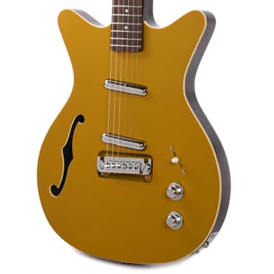 Danelectro Fifty Niner Electric Guitar, Gold Top image 3