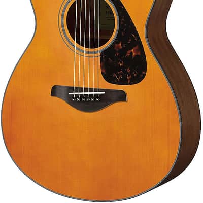 Yamaha FS800T Grand Concert Acoustic Guitar - Vintage Tint image 2