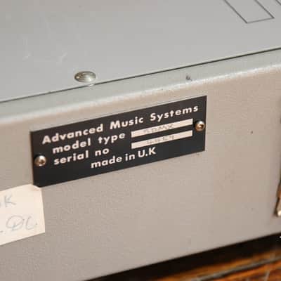 AMS Model DMX 15-80 S Computer Controlled Stereo Digital Delay 1970s - Black image 3