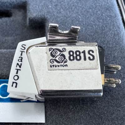 Stanton 881S MM Phono Cartridge with D81S retipped stylus and original box image 5
