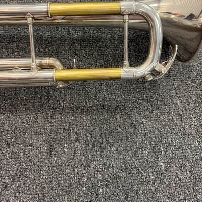 Yamaha YTR-8335S Xeno Bb Trumpet 2000s - Yellow Brass/Silver Plated image 13