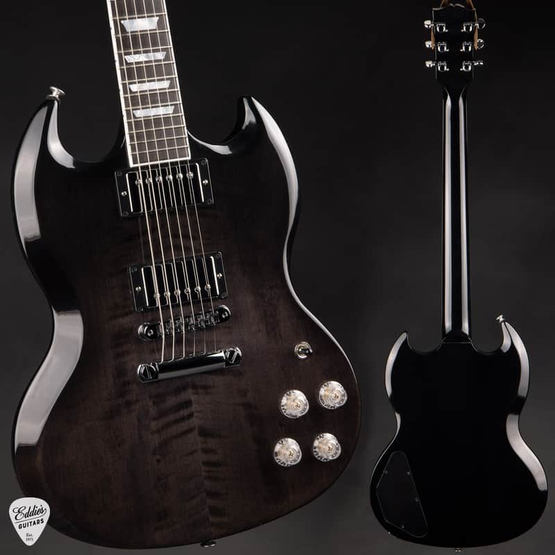 Gibson SG Modern Trans Ebony Burst 7.2 #221150076 image 1