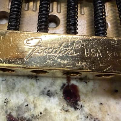 Fender BrassMaster Telecaster Bridge 70s-80s - Brass image 3