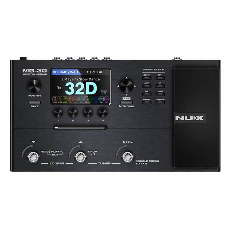 NUX MG-30 Micro Guitar Processor w/ Modeling - Open Box image 1