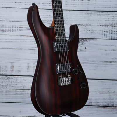 Schecter C-1 Exotic Ebony Guitar | Natural Satin (FREE SHIPPING) image 4