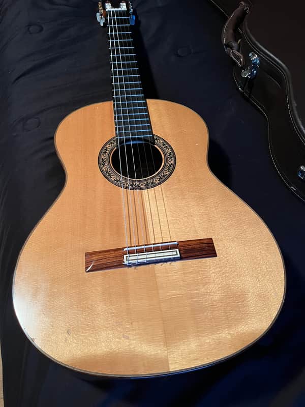 Ricardo Sanchez Carpio 1A classical guitar Brazilian Rosewood! 1A Rio 1995 - Nitro Lacquer image 1