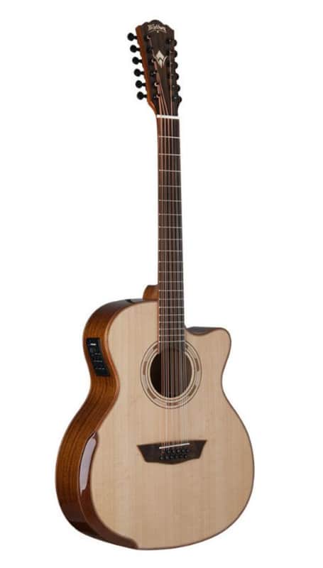Washburn G15SCE-12 Comfort Deluxe Series Grand Auditorium (12 String) Acoustic Electric Guitar. Item ID: WCG15SCE12-O-U image 1