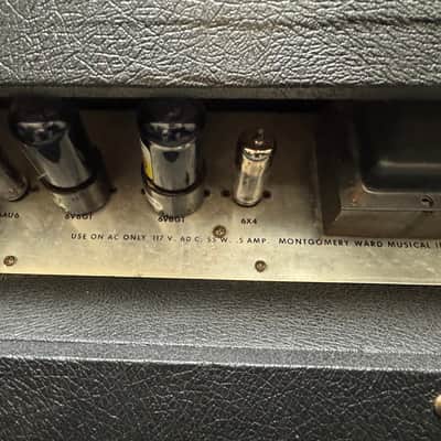 Airline 62-9013A Vintage 1960s Tube Amplifier USA Jensen Special Design image 4